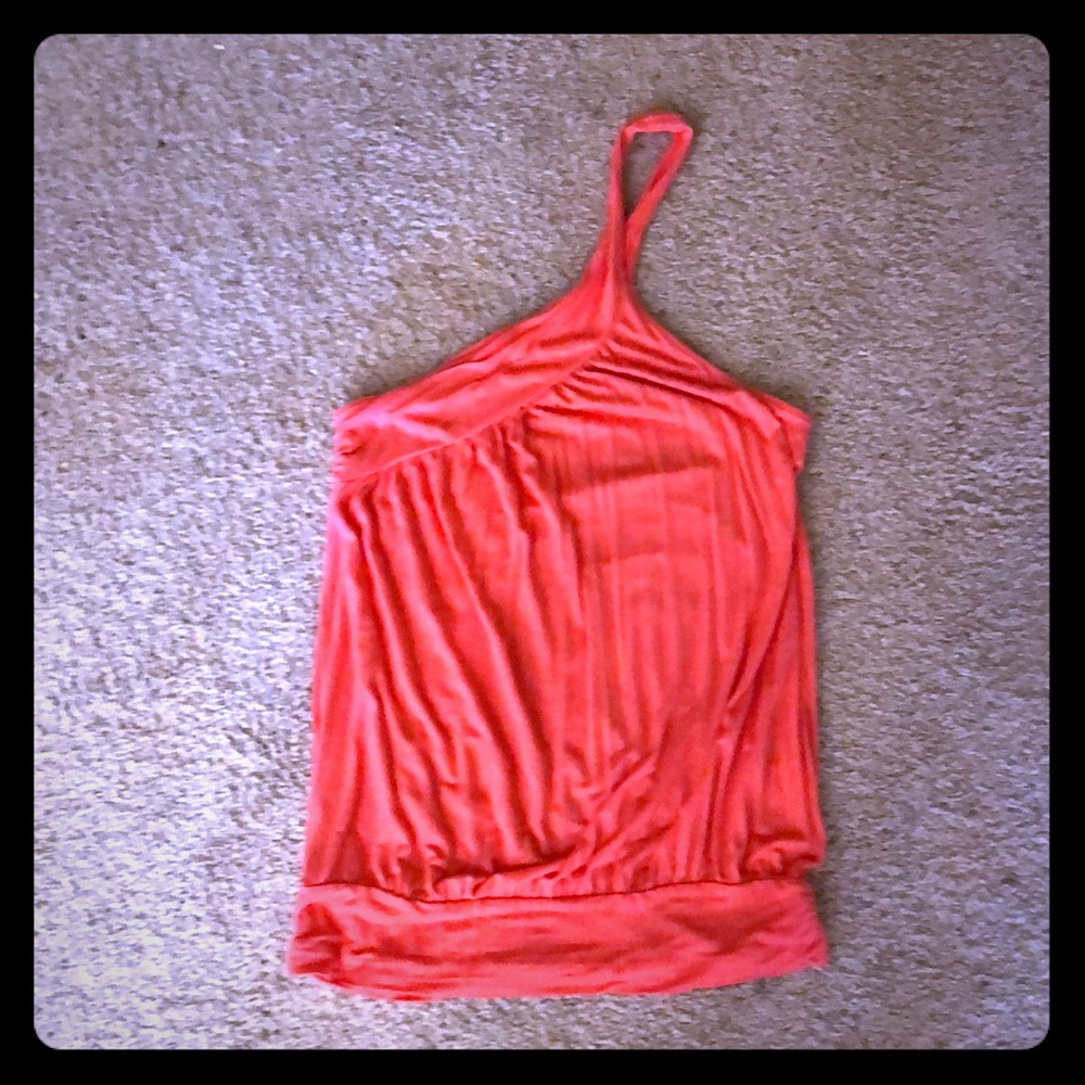 One shoulder tank top